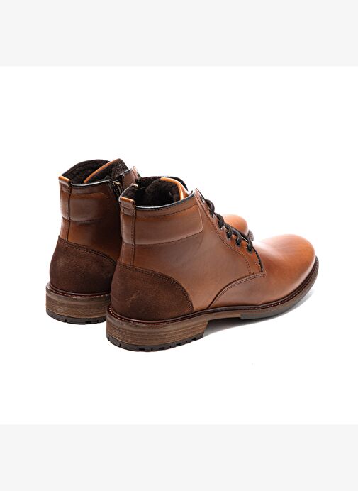 Erkek Bot 1179 010 WK-John May Orkut Suede Cognac - Görsel 5