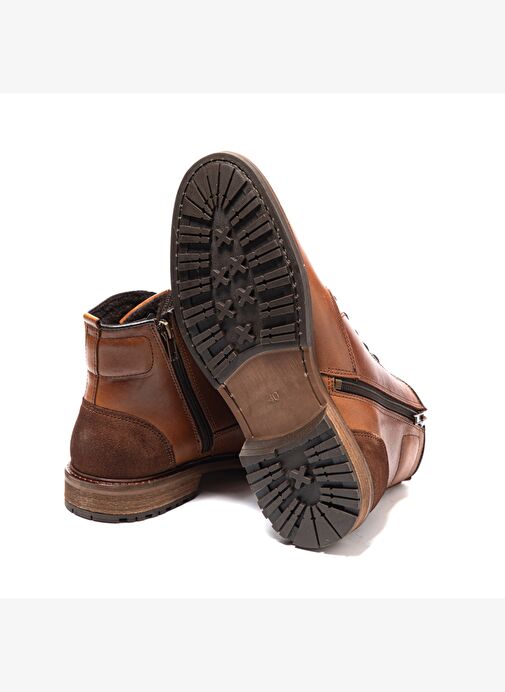Erkek Bot 1179 010 WK-John May Orkut Suede Cognac - Görsel 6