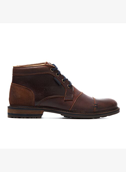 Erkek Bot 10522 021 WK-John May Orkut Suede Cognac - Görsel 2