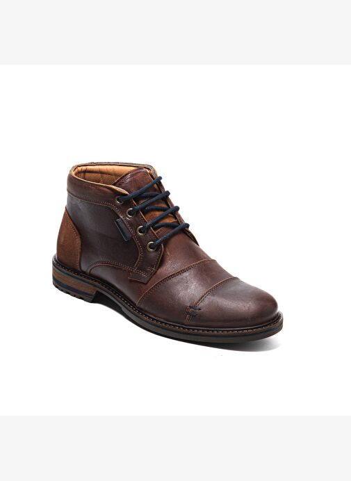 Erkek Bot 10522 021 WK-John May Orkut Suede Cognac - Görsel 3