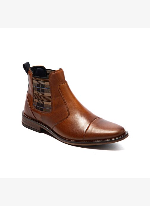 Erkek Bot 1158 001 WK-John May Orkut Suede Cognac - Görsel 3