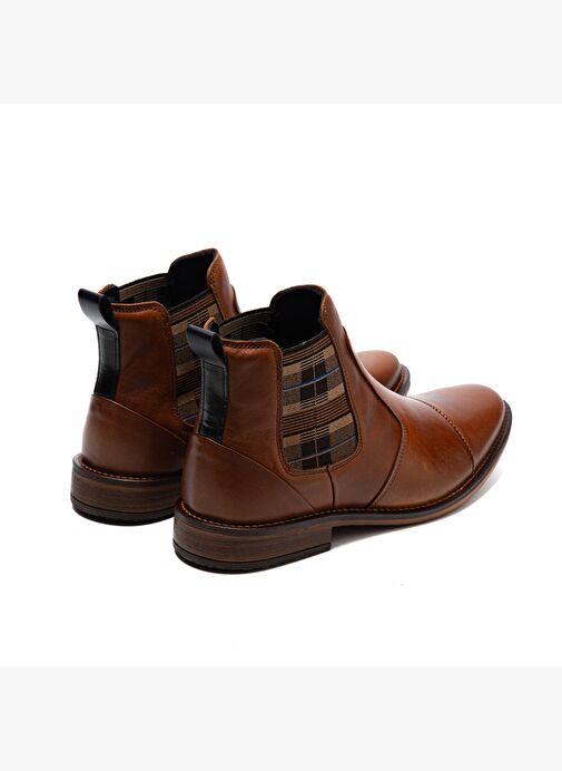 Erkek Bot 1158 001 WK-John May Orkut Suede Cognac - Görsel 5