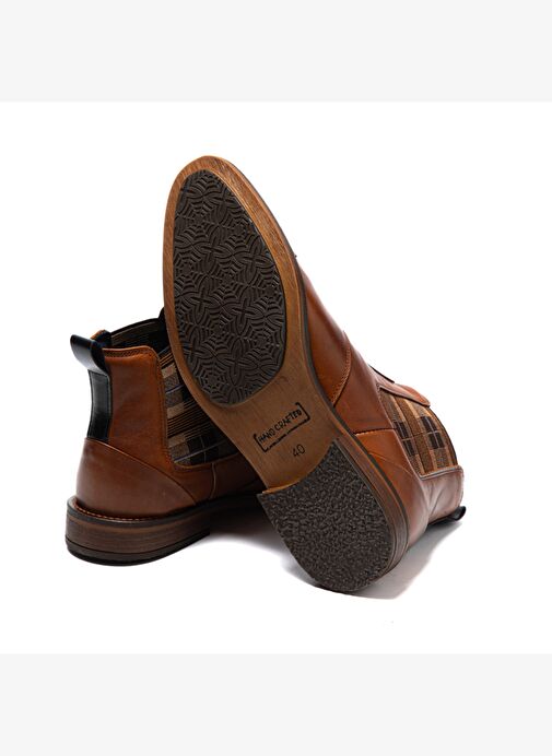 Erkek Bot 1158 001 WK-John May Orkut Suede Cognac - Görsel 6