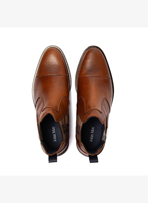 Erkek Bot 1158 001 WK-John May Orkut Suede Cognac - Görsel 8