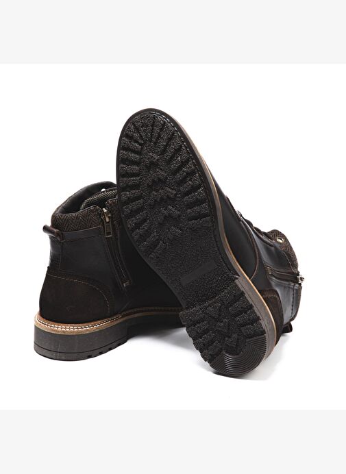 Erkek Bot 1103/GL 015 WK-John May Lth+Suede+NewSplit Brown - Görsel 6