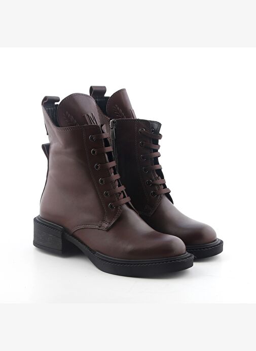 Kadın Bot TU-447 John May 106-Kahve - Görsel 3