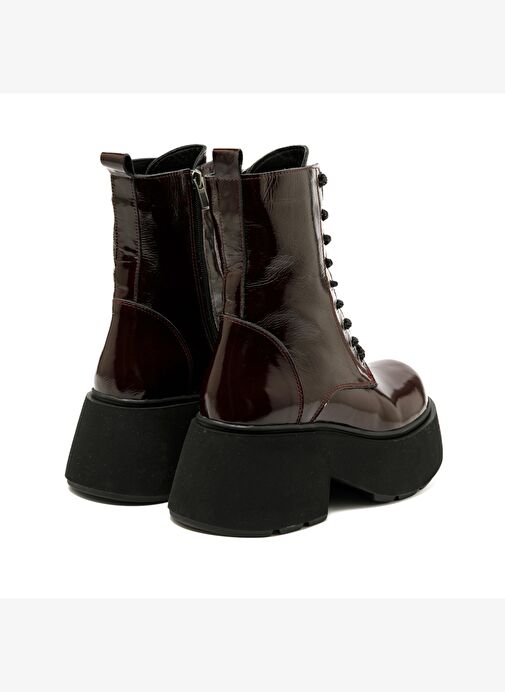 Kadın Bot RC-24K-001-R38400 John May 582-Bordo Rugan - Görsel 5