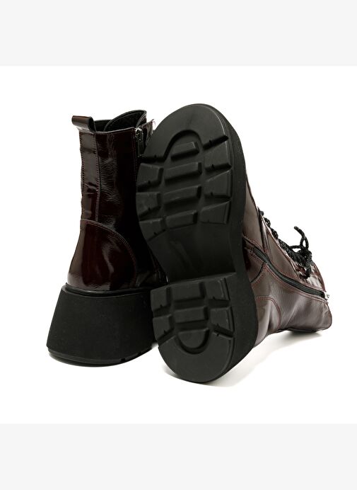 Kadın Bot RC-24K-001-R38400 John May 582-Bordo Rugan - Görsel 6