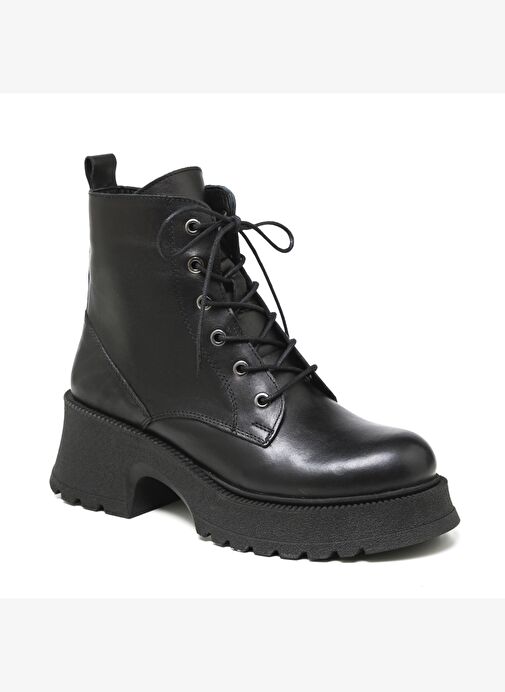 Kadın Bot RC-24K-001-R33116-MUNİH John May 26-Siyah - Görsel 2