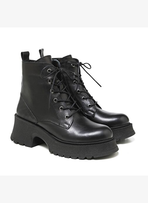 Kadın Bot RC-24K-001-R33116-MUNİH John May 26-Siyah - Görsel 3