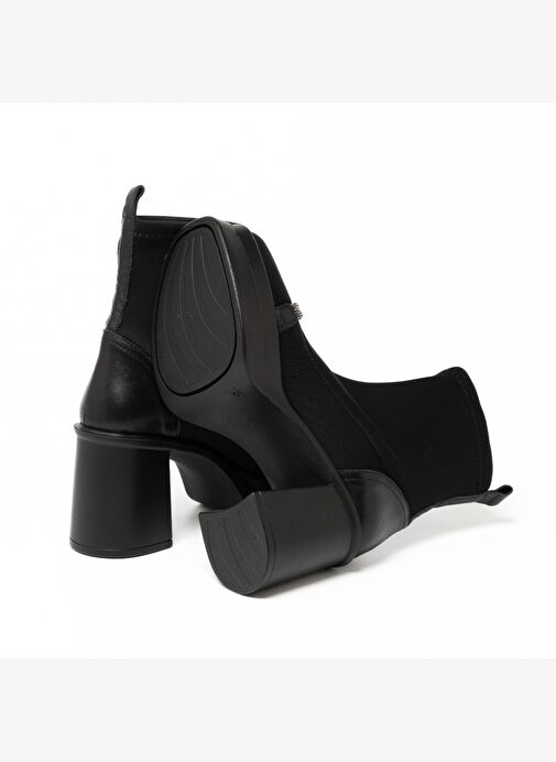 Kadın Bot GTN-20596 John May Siyah Strec - Görsel 6