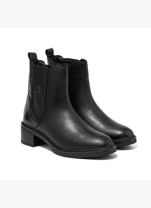 Kadın Bot SR-11031-1 John May Siyah - Görsel 4