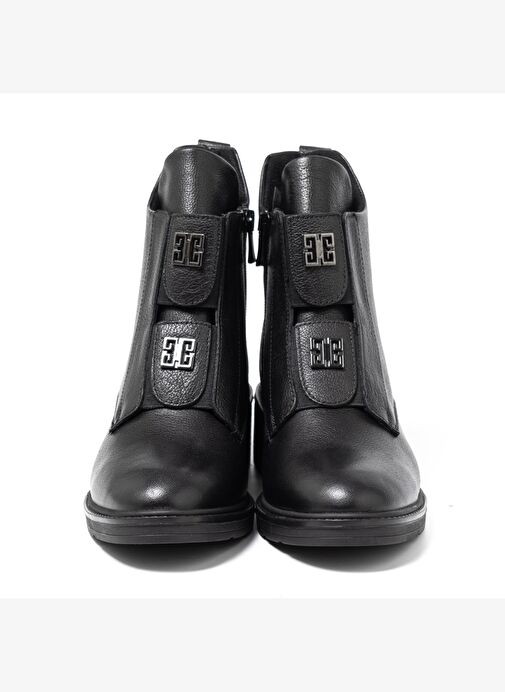 Kadın Bot SR-11032-1 John May Siyah - Görsel 7