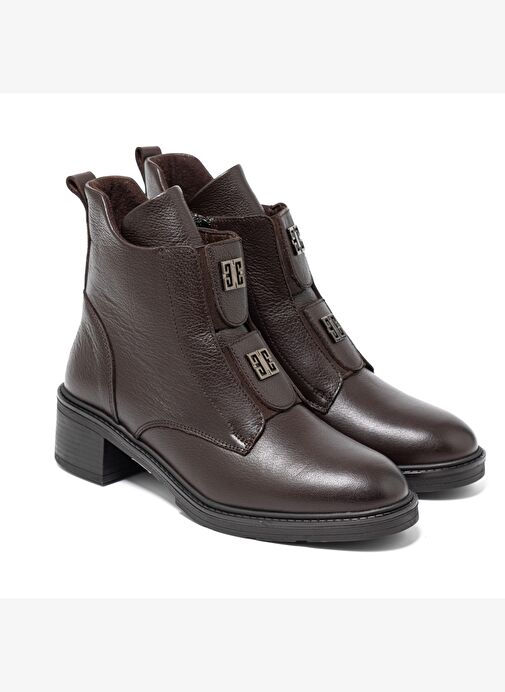 Kadın Bot SR-11032-1 John May Kahve - Görsel 4