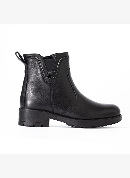 Kadın Bot SR-24103-1 John May Siyah - Görsel 2