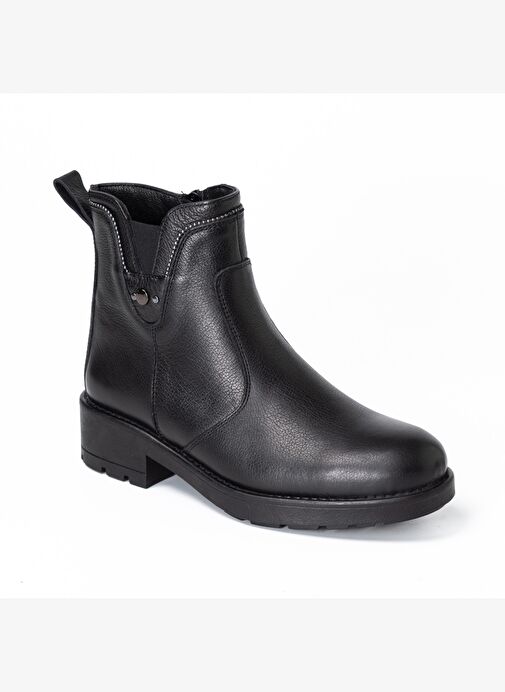 Kadın Bot SR-24103-1 John May Siyah - Görsel 3