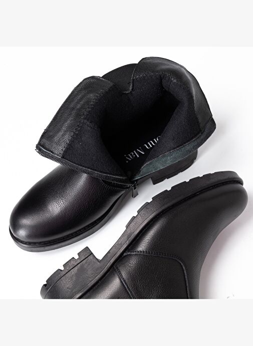 Kadın Bot SR-24103-1 John May Siyah - Görsel 8