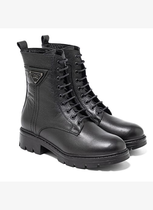 Kadın Bot SR-24121-1 John May Siyah - Görsel 4