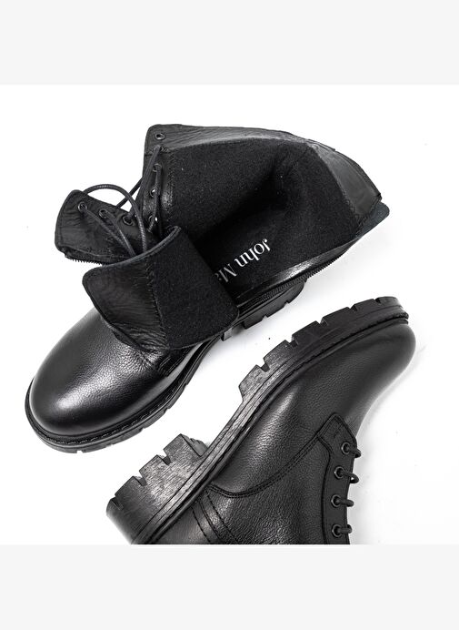 Kadın Bot SR-24121-1 John May Siyah - Görsel 8