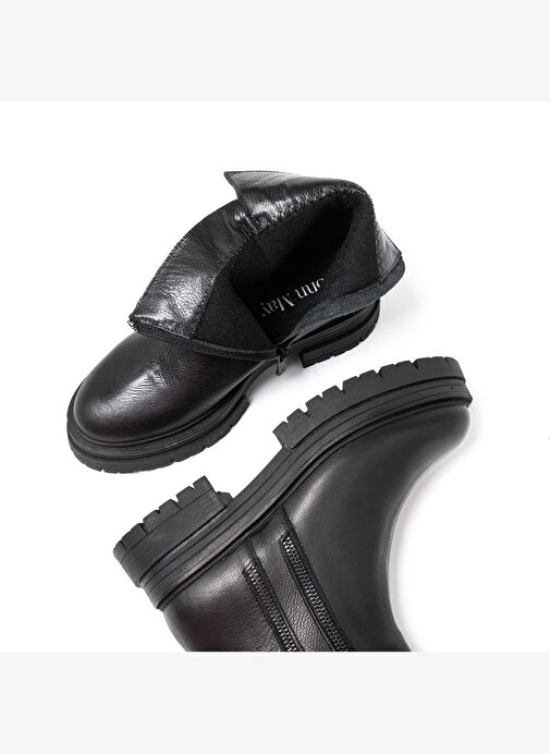 Kadın Bot SR-26255-1 John May Siyah - Görsel 6