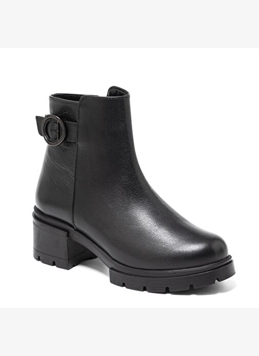 Kadın Bot SR-27362-1 John May Siyah - Görsel 3