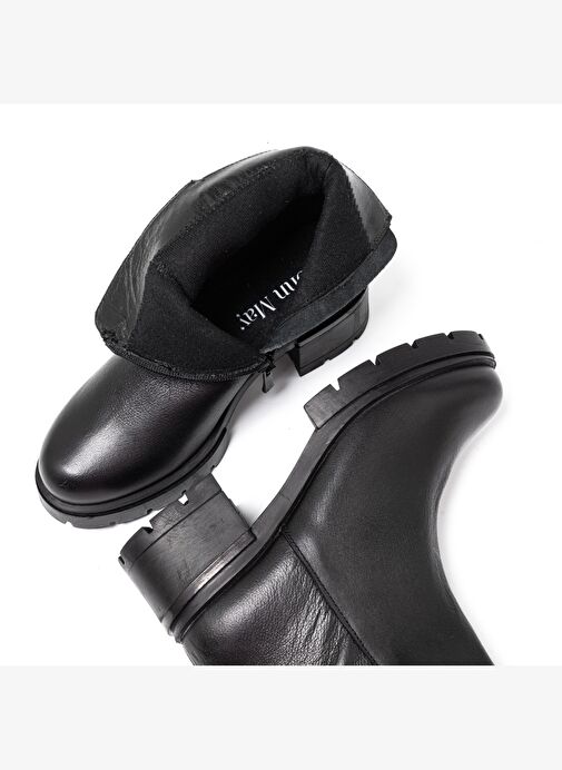 Kadın Bot SR-27362-1 John May Siyah - Görsel 8