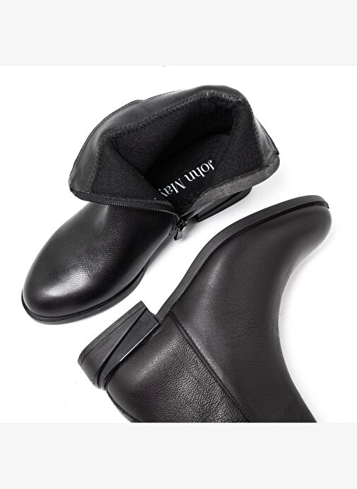 Kadın Bot SR-27492-1 John May Siyah - Görsel 8