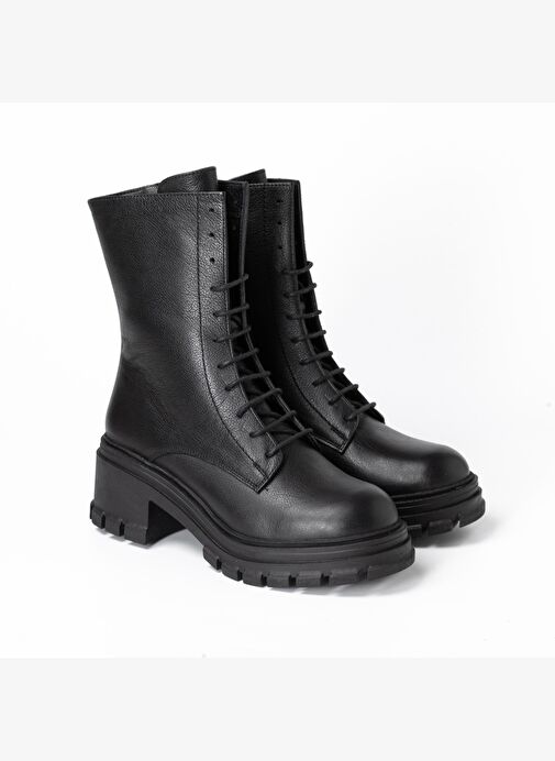 Kadın Bot SR-52671-1 John May Siyah - Görsel 4