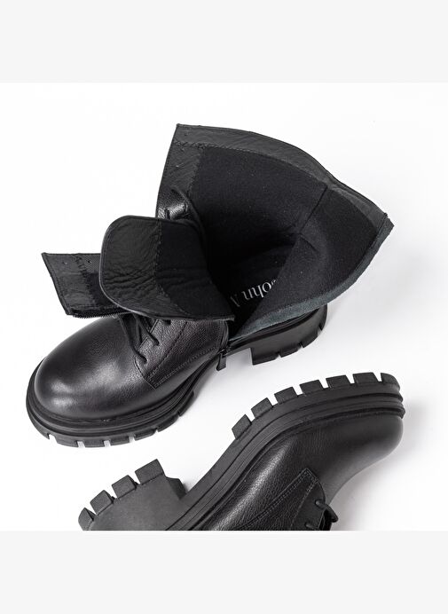 Kadın Bot SR-52671-1 John May Siyah - Görsel 8