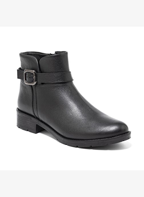 Kadın Bot SR-5966-1 John May Siyah - Görsel 3