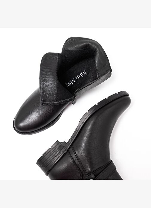 Kadın Bot SR-5966-1 John May Siyah - Görsel 8