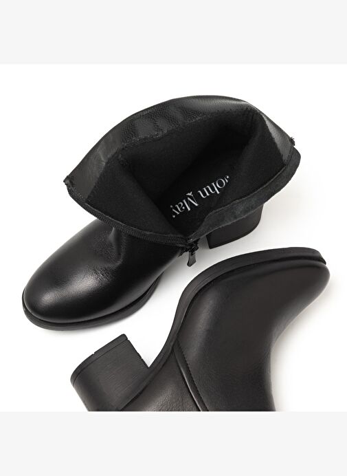 Kadın Bot SR-92162-1 John May Siyah - Görsel 8