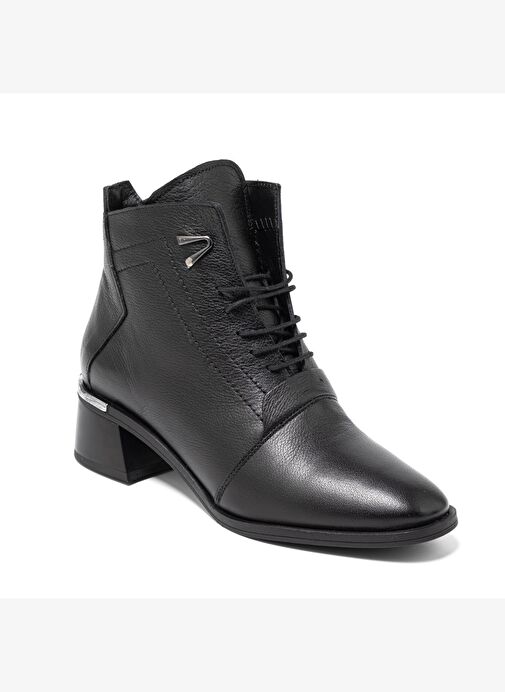 Kadın Bot SR-9781-1 John May Siyah - Görsel 3