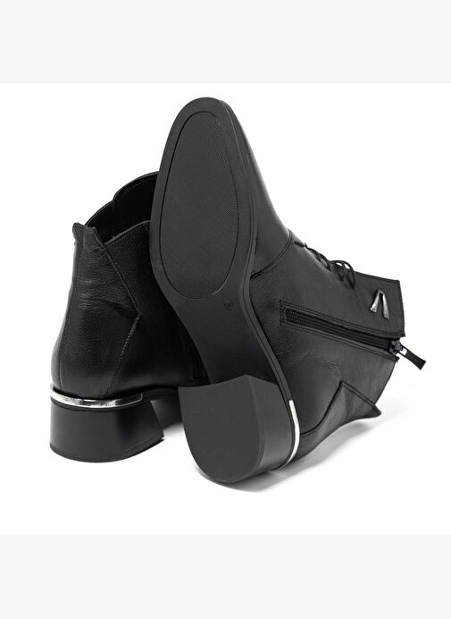 Kadın Bot SR-9781-1 John May Siyah - Görsel 6