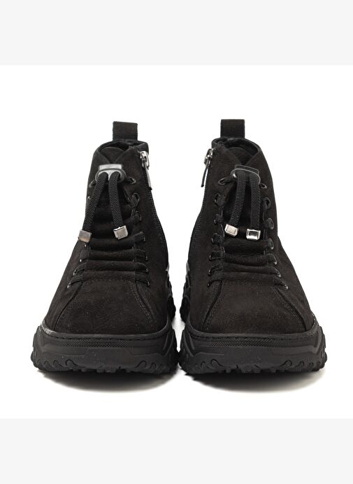 Kadın Bot MAR-25K-192-203 John May Siyah Nubuk - Görsel 7