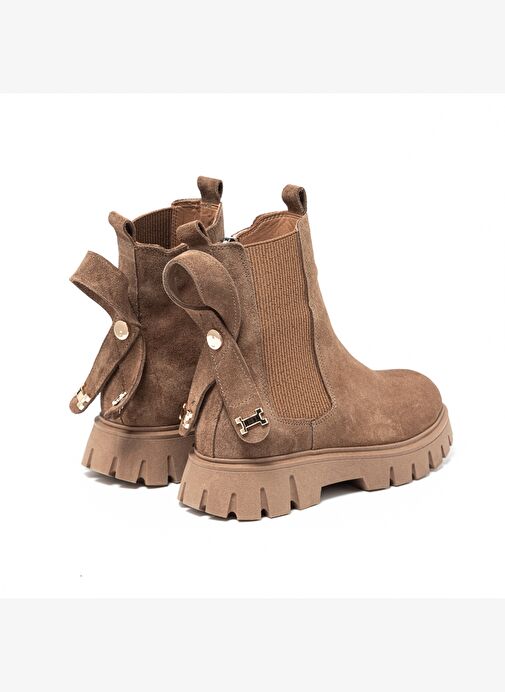 Kadın Bot RC-25K-001-R25-209 John May Tütün Süet - Görsel 5