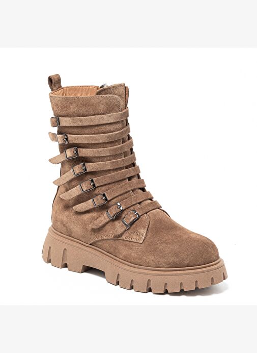 Kadın Bot RC-25K-001-R25-208 John May Tütün Süet - Görsel 3