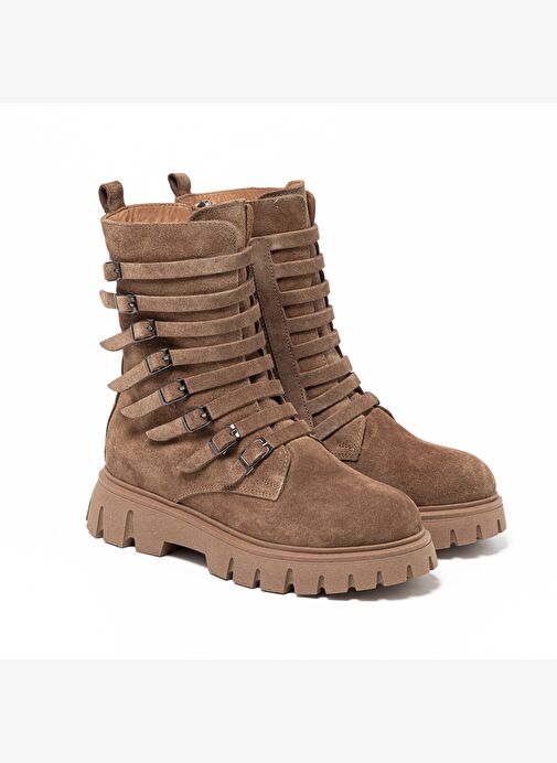 Kadın Bot RC-25K-001-R25-208 John May Tütün Süet - Görsel 4