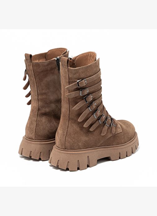 Kadın Bot RC-25K-001-R25-208 John May Tütün Süet - Görsel 5