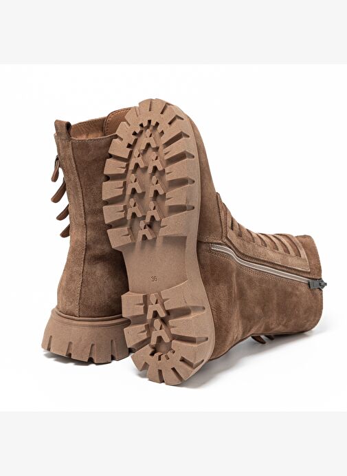 Kadın Bot RC-25K-001-R25-208 John May Tütün Süet - Görsel 6