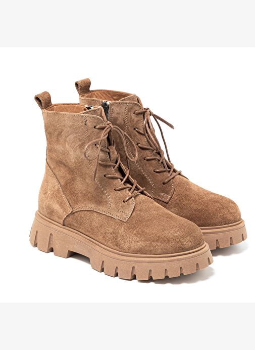 Kadın Bot RC-25K-001-R25-202 John May Tütün Süet - Görsel 4