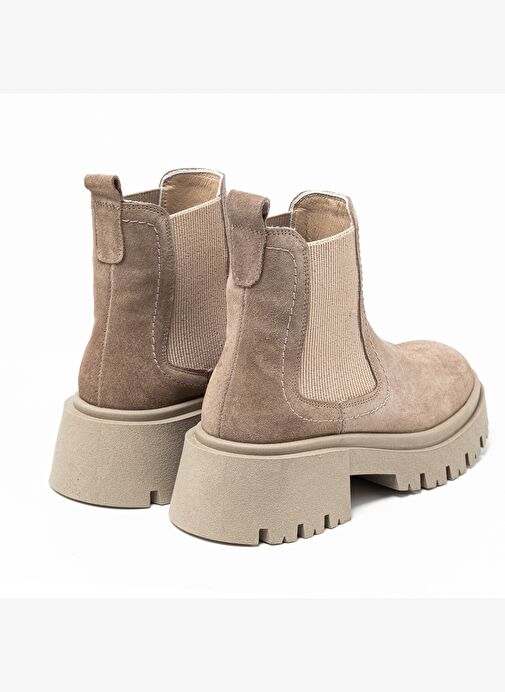 Kadın Bot RC-25K-001-R28102 John May Bej Süet 10 - Görsel 5