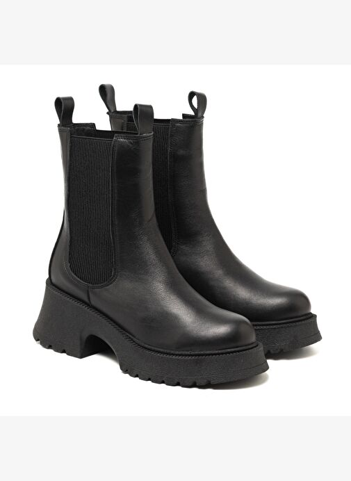 Kadın Bot RC-25K-001K-R33602 John May Siyah-26 - Görsel 4