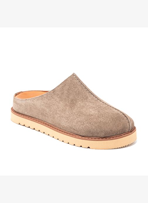 Kadın Terlik RC-26Y-180-7143 John May Bej Süet 17 - Görsel 3