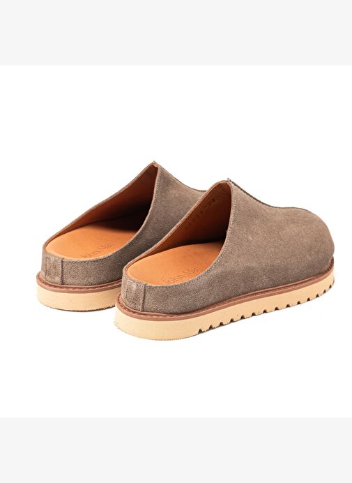 Kadın Terlik RC-26Y-180-7143 John May Bej Süet 17 - Görsel 5