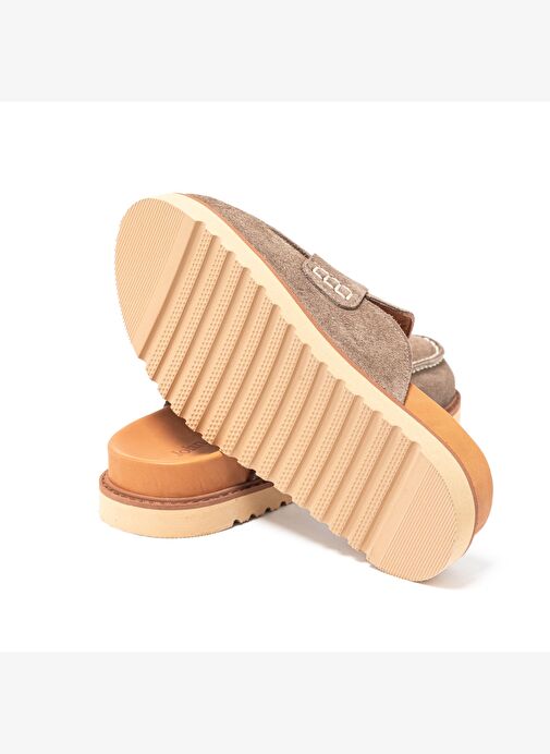 Kadın Terlik RC-26Y-180-23026 John May Bej Süet 17 - Görsel 6