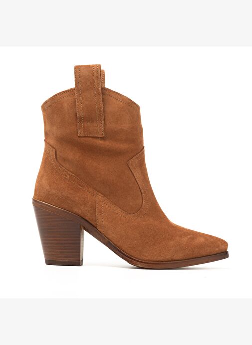 Kadın Bot RC-25K-001-R17301 John May Taba Süet 836 - Görsel 2