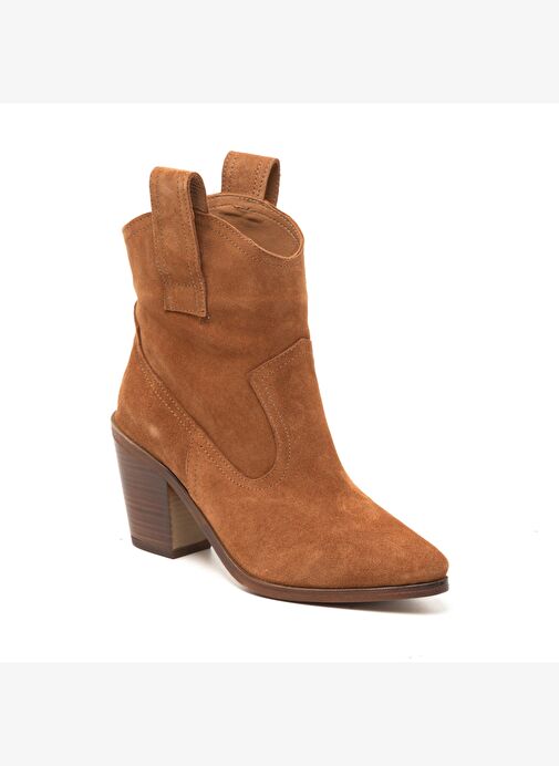 Kadın Bot RC-25K-001-R17301 John May Taba Süet 836 - Görsel 4
