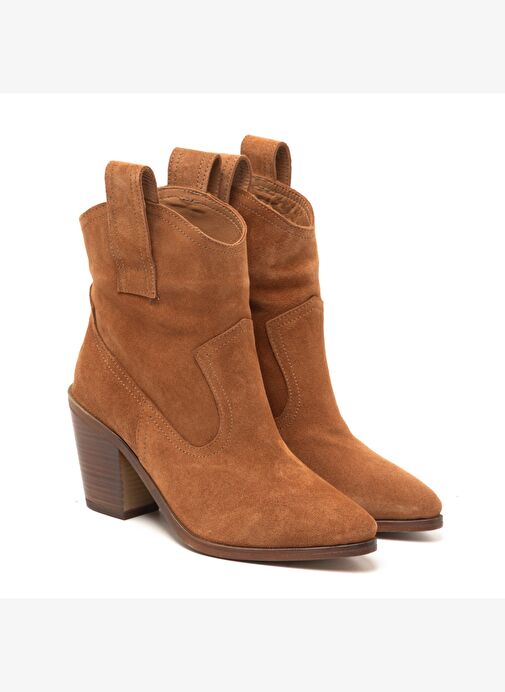 Kadın Bot RC-25K-001-R17301 John May Taba Süet 836 - Görsel 5