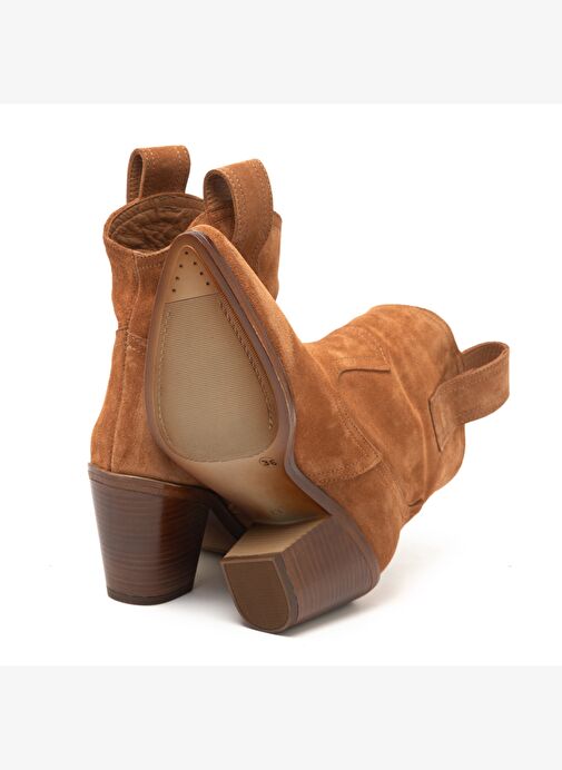 Kadın Bot RC-25K-001-R17301 John May Taba Süet 836 - Görsel 7